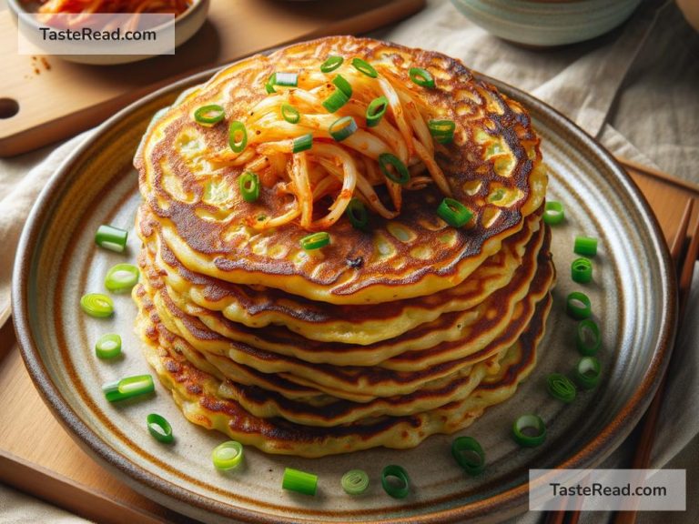 Exploring the Trend of Korean Kimchi Pancakes for Savory Appetizers