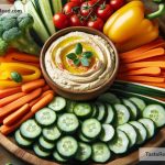 Exploring the Trend of Raw Veggie Platters with Hummus for Appetizers