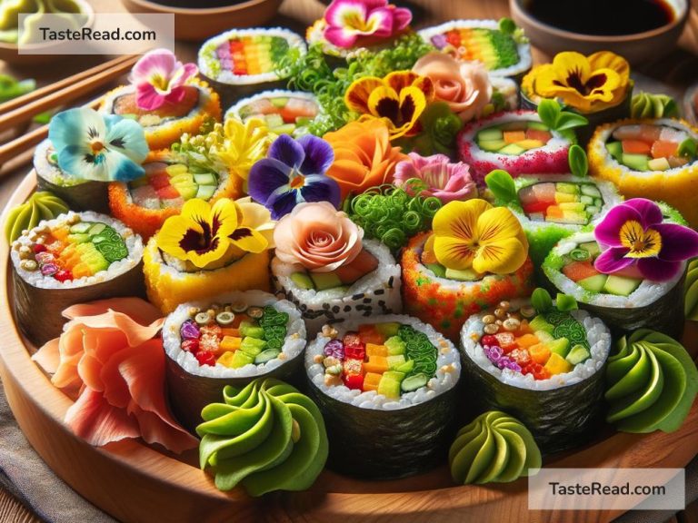 Exploring the Trend of Vegan Sushi Rolls as Appetizers