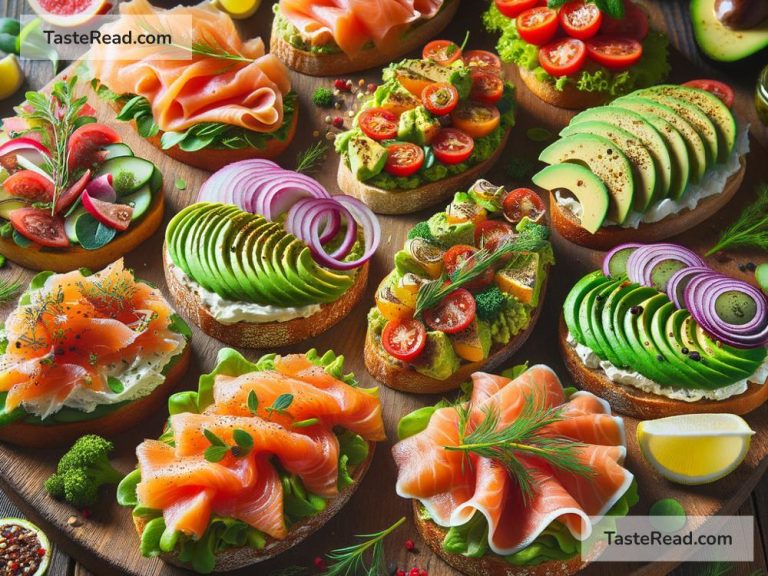 Exploring the World of Open-Faced Sandwiches for Lunch