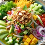 Exploring zesty green mango salads in Thailand