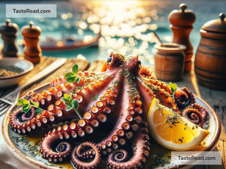 Exploring zesty grilled octopus in Greek taverns