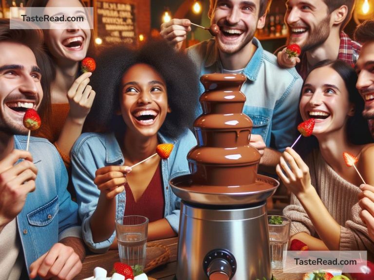 How The Chocolate Fountain Café Delights Dessert Lovers