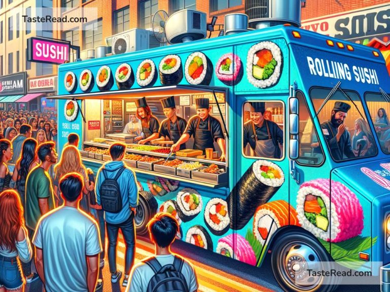 How The Rolling Sushi Truck in Los Angeles is Bringing Sushi to the Streets