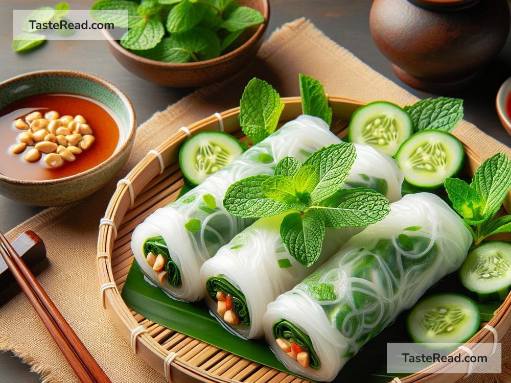 How the Vietnamese Goi Cuon Became a Popular Snack