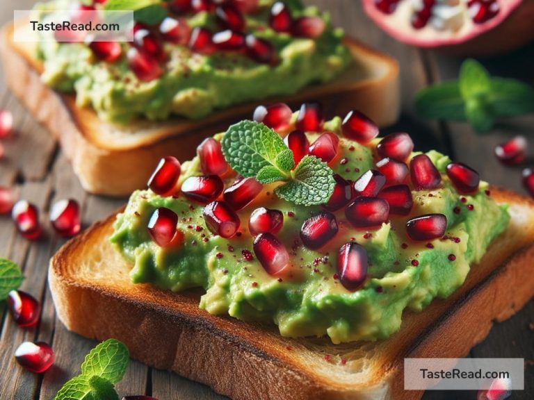 How the Viral Avocado Toast with Pomegranate Became a Gourmet Trend