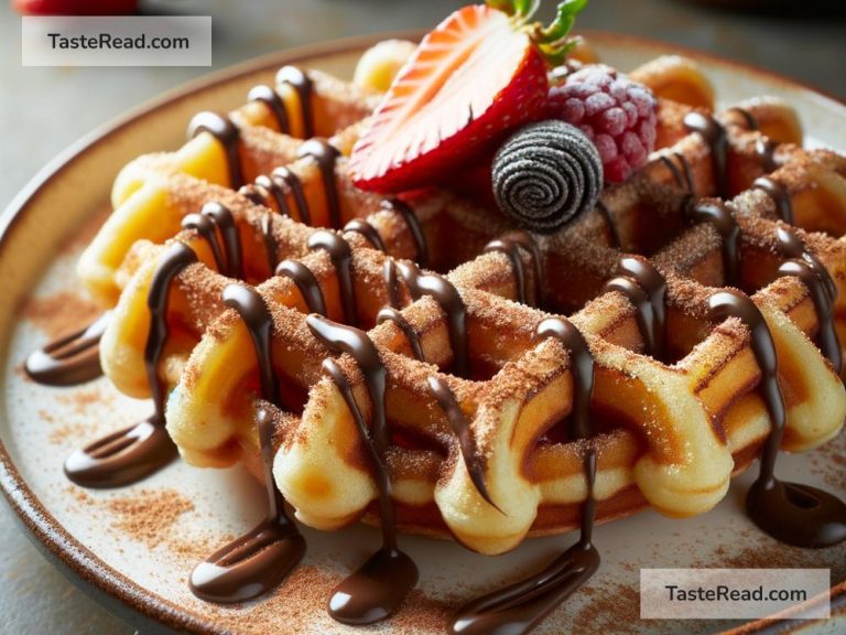 How the Viral Churro Waffles Became the Ultimate Dessert Mashup