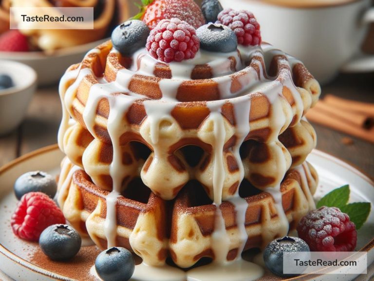 How the Viral Cinnamon Roll Waffles Became the Ultimate Brunch Dish