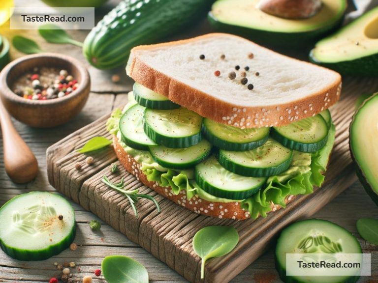 How the Viral Cucumber and Avocado Sandwich Became the Healthy Lunch Craze