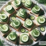 How the Viral Cucumber Sandwiches Became the Elegant Snack Trend