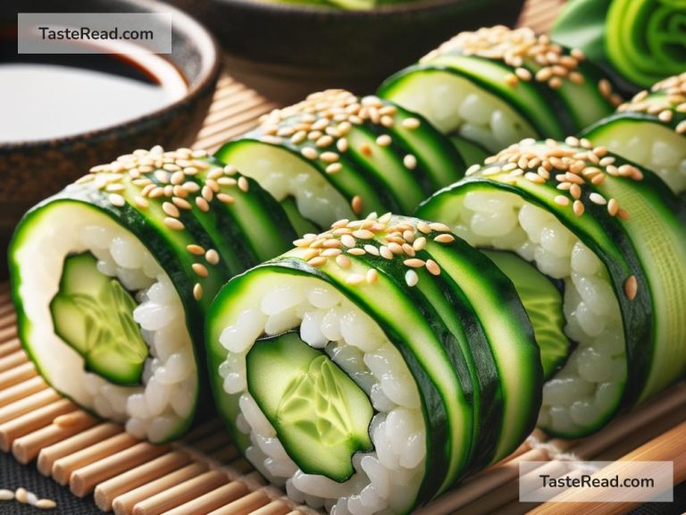 How the Viral Cucumber Sushi Rolls Became the Healthy Snack Craze