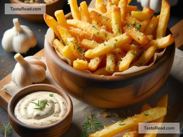How the Viral Garlic Parmesan Air Fryer Fries Took Over the Snack Scene