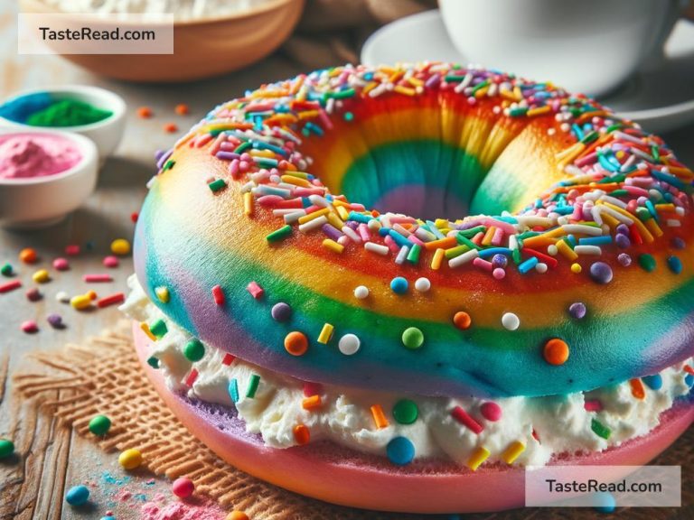 How the Viral Rainbow Bagels Became the Instagram-Worthy Breakfast