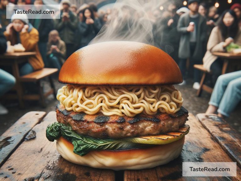 How the Viral Ramen Burger Became the Ultimate Street Food