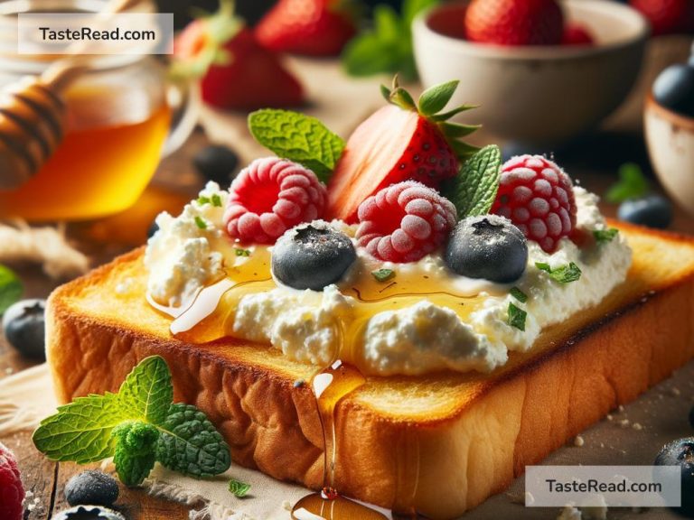 How the Viral Ricotta Toast Became the Breakfast of the Year
