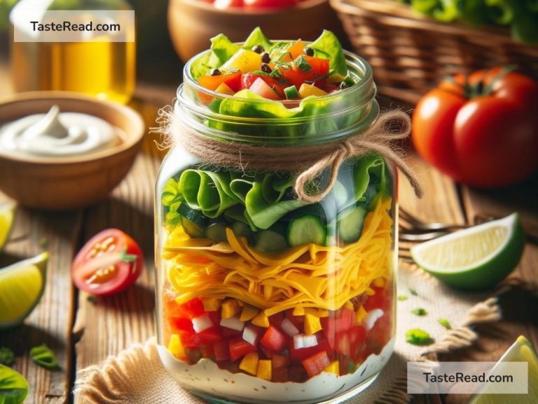 How the Viral Taco Salad Jar Became a Meal Prep Trend