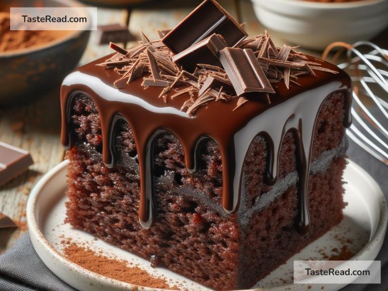 How to Bake a Rich and Dense Chocolate Fudge Cake