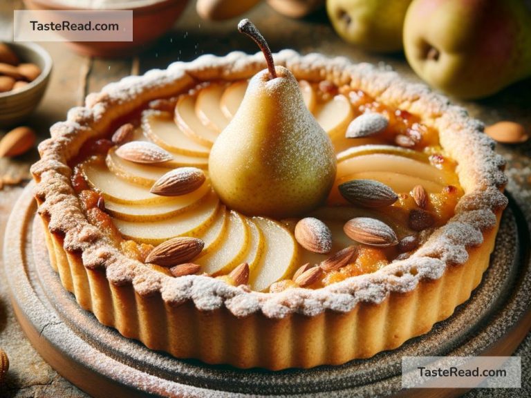 How to Bake a Rustic Pear and Almond Tart