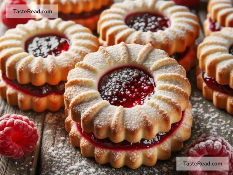 How to Bake Classic Linzer Cookies with Jam Filling