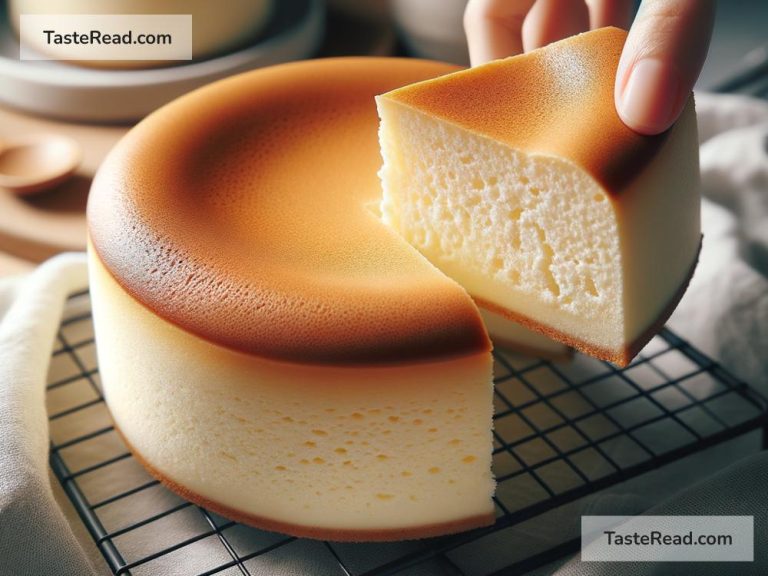 How to Bake Fluffy Japanese Cheesecake