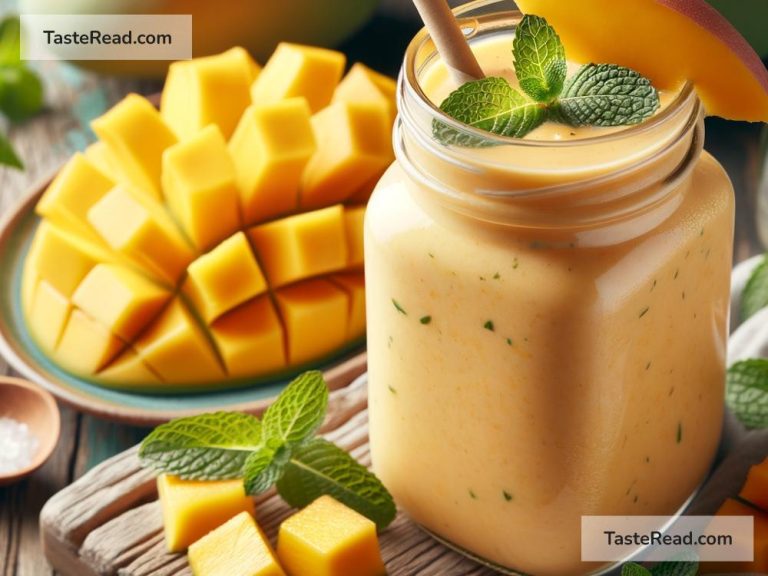 How to Blend a Perfect Mango Smoothie