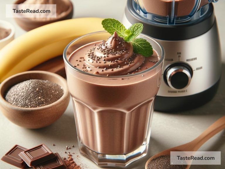 How to Blend a Protein-Packed Chocolate Smoothie