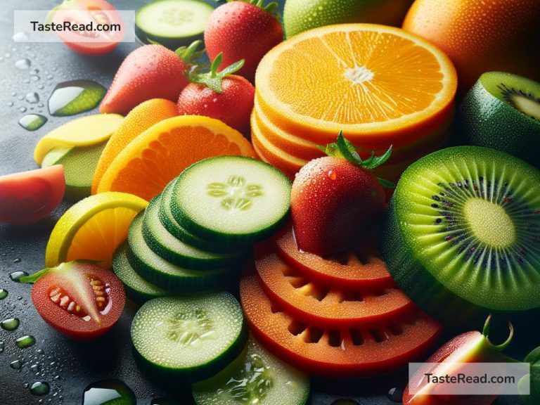 How to Capture the Juiciness of Fruits and Vegetables in Photos