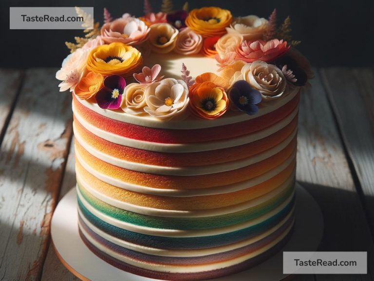 How to Capture the Layers in Layered Cakes and Pastries