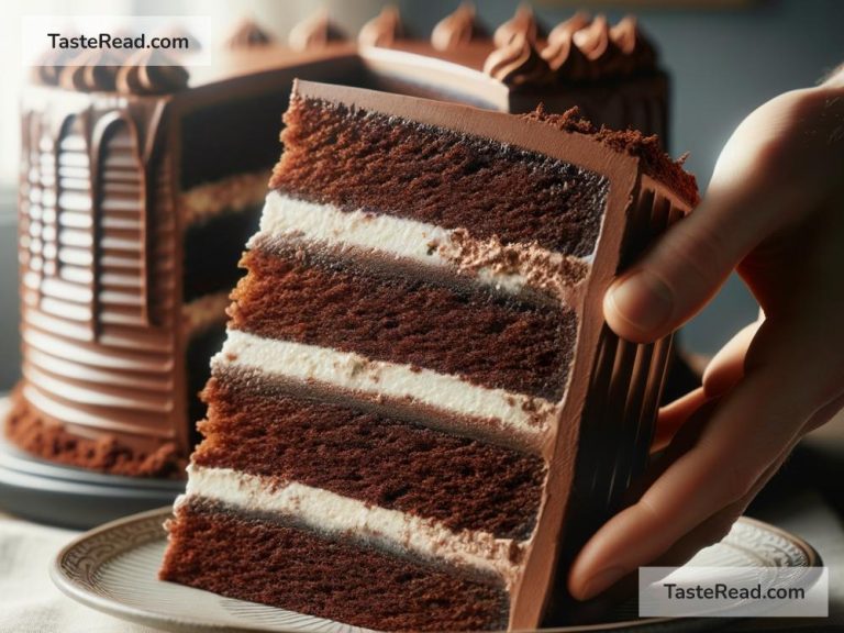 How to Capture the Texture and Layers of a Delicious Cake