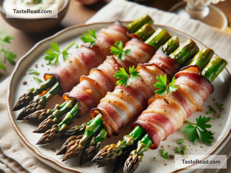 How to Cook Bacon-Wrapped Vegetables for Appetizers