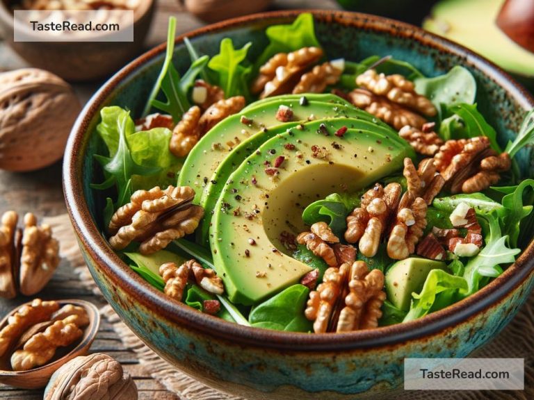 How to Create a Brain-Boosting Walnut and Avocado Salad