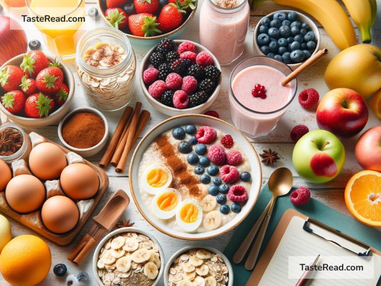 How to Create a Breakfast Meal Plan for Weight Management