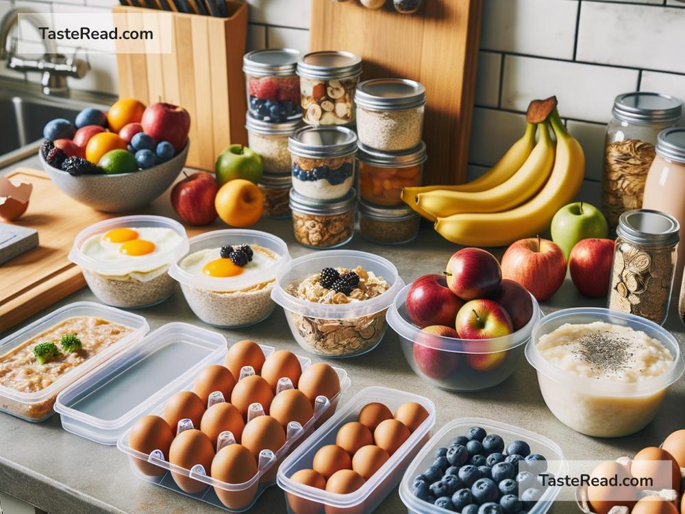 How to Create a Breakfast Meal Prep Plan for the Week