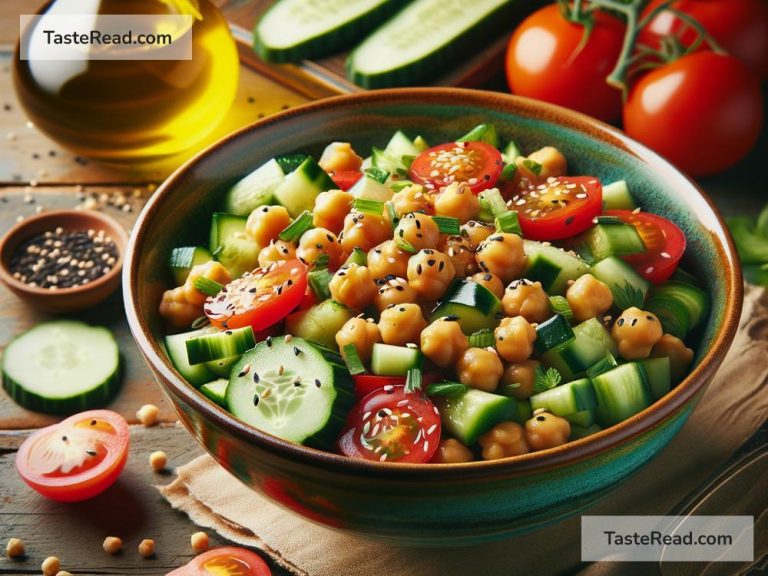 How to Create a Healthy, High-Protein Chickpea Salad