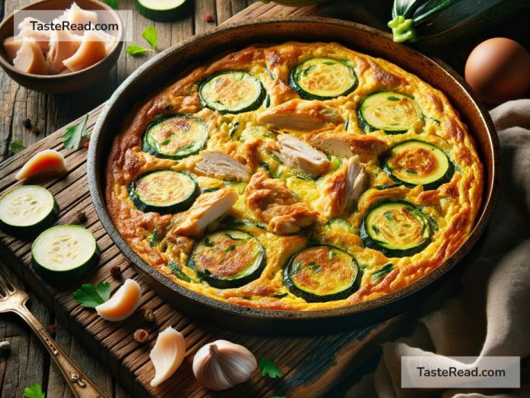 How to Create a High-Protein, Low-Carb Chicken and Zucchini Frittata