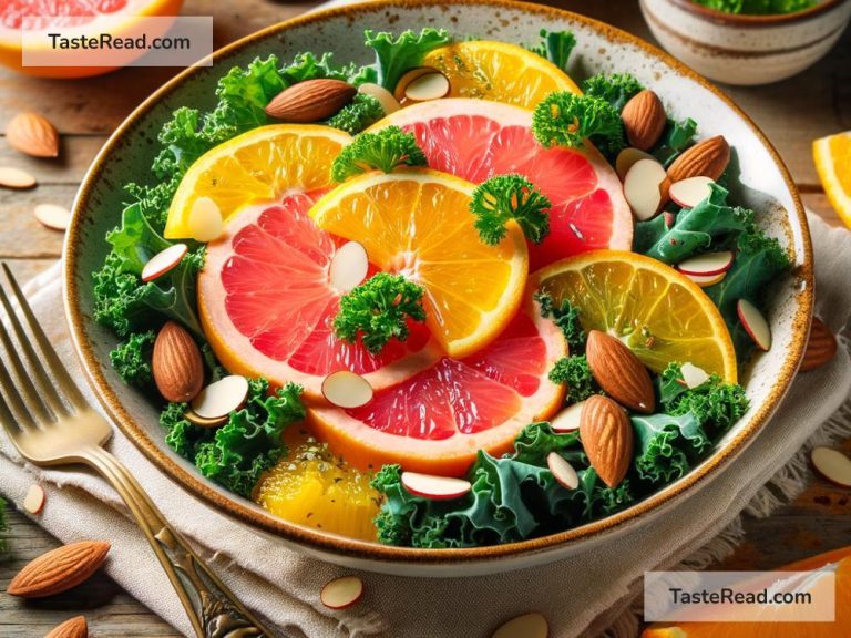 How to Create a High-Vitamin C Citrus and Kale Salad
