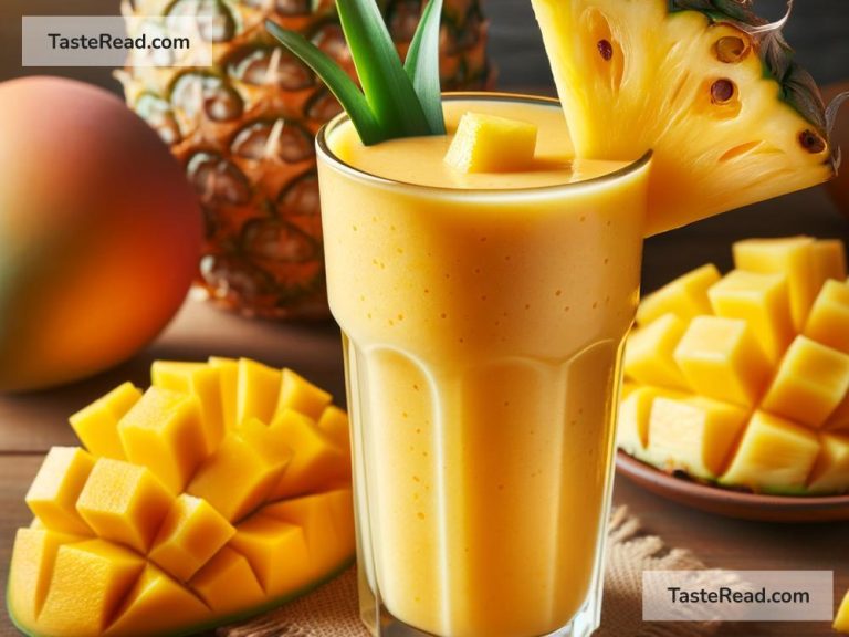 How to Create a Low-Calorie Mango and Pineapple Smoothie