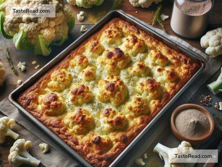 How to Create a Low-Carb, High-Protein Cauliflower and Cheese Bake