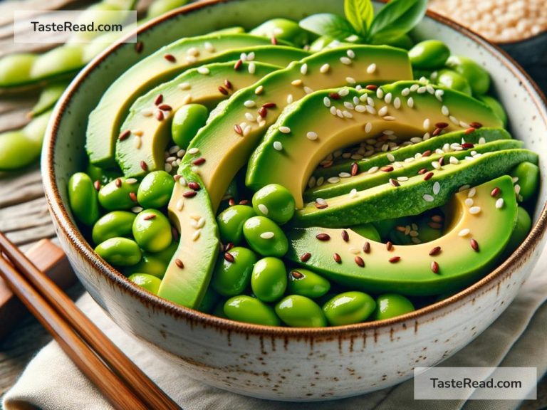 How to Create a Protein-Packed Edamame and Avocado Salad