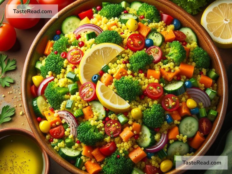 How to Create a Warm Couscous Salad for Midday Meals
