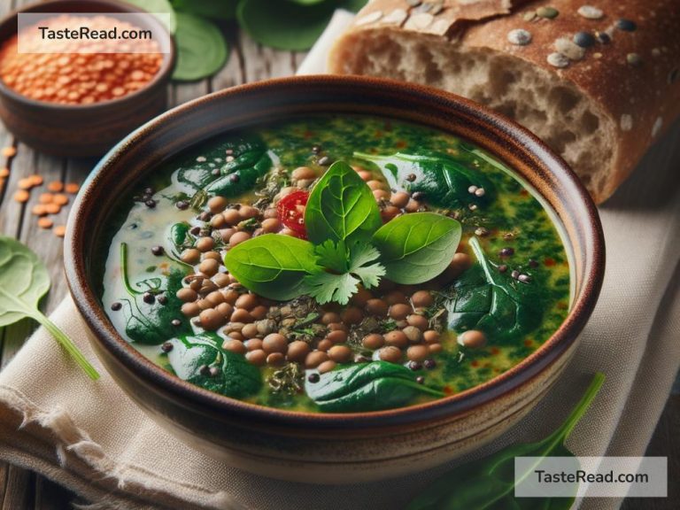 How to Create an Iron-Rich Spinach and Red Lentil Soup