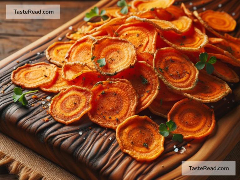 How to Create Homemade Chips from Carrot Skins