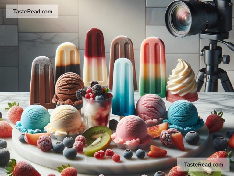 How to Create Sensational Photos of Frozen Foods and Treats