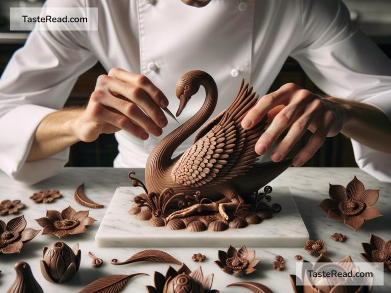 How to Create Stunning Dessert Sculptures Using Chocolate