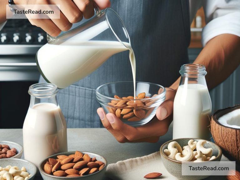 How to Incorporate Local Nut Milks into Cooking