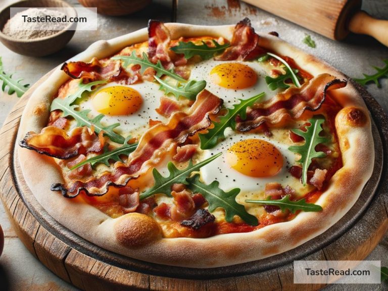 How to Make a Breakfast Pizza with a Homemade Crust