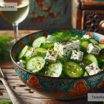 How to Make a Calcium-Rich Feta and Cucumber Salad