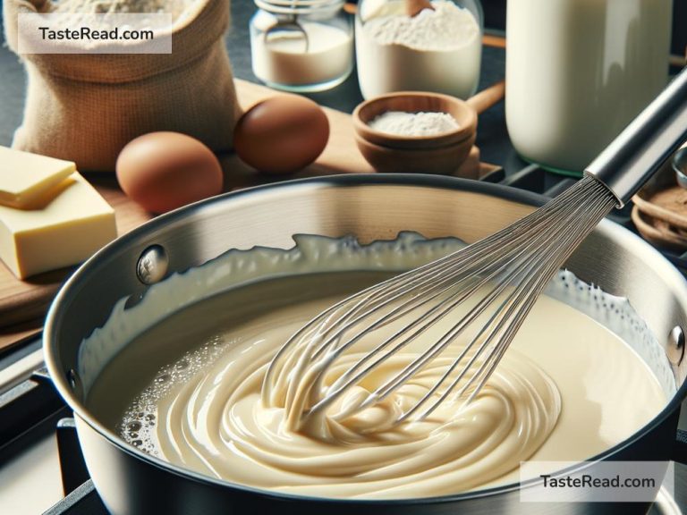 How to Make a Classic Bechamel Sauce