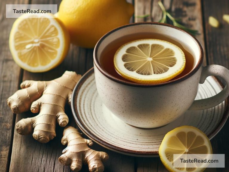 How to Make a Detoxifying Lemon and Ginger Tea