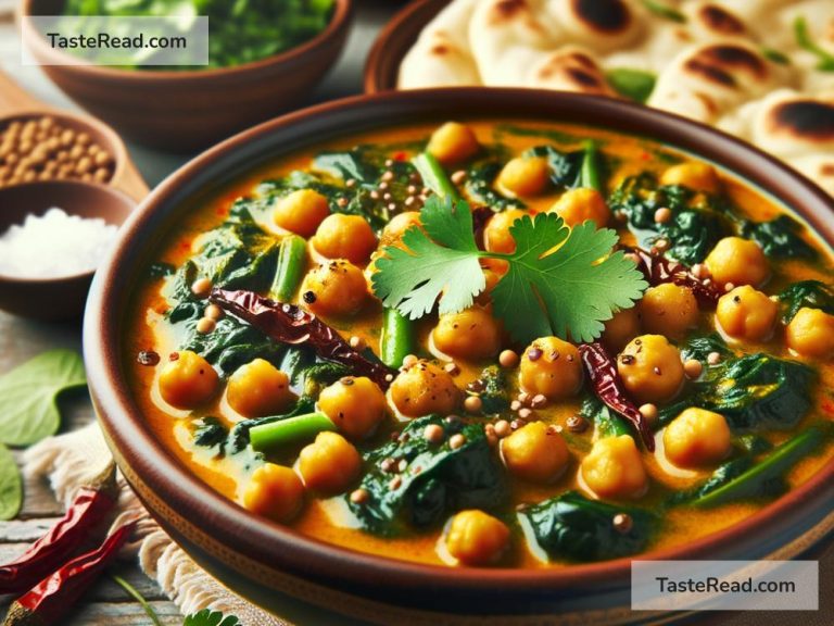 How to Make a Filling Chickpea and Spinach Curry for Dinner